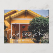 ミニマルモダンム写真の動きの発表 ポストカード (正面)