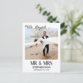 ミニマルモダンム写真の発表 ポストカード (スタンド正面)