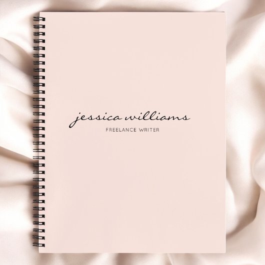 ミニマルモダンム書道ノート ノートブック