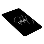 ミニマルモダンモノグラムイニシャル名 マグネット (右側)