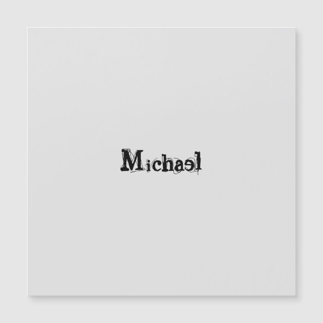 ミニマルモダンモノグラム名 (正面)