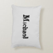 ミニマルモダンモノグラム名 アクセントクッション (裏面(縦))