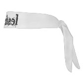 ミニマルモダンモノグラム名 タイヘッドバンド (回転90)