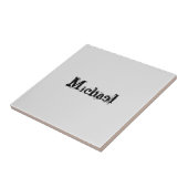 ミニマルモダンモノグラム名 タイル (側面)