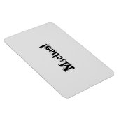 ミニマルモダンモノグラム名 マグネット (右側)