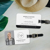 ミニマルモダンラゴ実在エステートAgentの写真 ラゲッジタグ