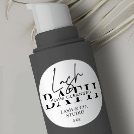 ミニマルモダンラッシュクリーナーアイラッシュエクステンション ラウンドシール