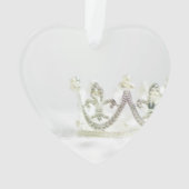 ミニマルモダンリストのいとこの家族のクリスマスの名前 オーナメント (裏面)