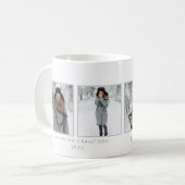 ミニマルモダンリストのクリスマス4 – 写真 コーヒーマグカップ (正面左)