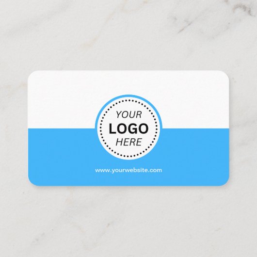 ミニマルモダンリストの名前とロゴプロフェッショナル 名刺 (裏面)