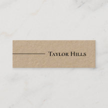 ミニマルモダンリストの線名Kraft