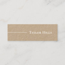 ミニマルモダンリストの線名Kraft