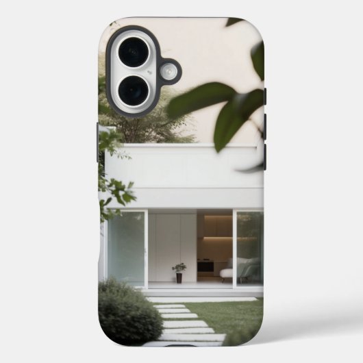 ：ミニマルモダンリストの電話ケースデザイン Case-Mate iPhoneケース (裏面)