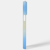 ミニマルモダンリストの黄色の青のグラデーション色 Case-Mate iPhoneケース (裏面 / 右)