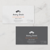 ミニマルモダンリストアーキテクチャ – 両面 名刺 (正面/裏面)