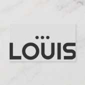 ミニマルモダンリストアーキテクト契約者デザイナーチーム 名刺 (正面)