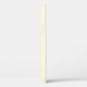 ミニマルモダンリストイエローイニシャルモノグラム Case-Mate iPhoneケース (裏面 / 右)