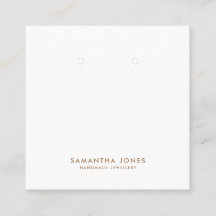 ミニマルモダンリストイヤリングジュエリー表示