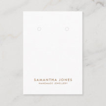 ミニマルモダンリストイヤリングジュエリー表示