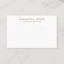 ミニマルモダンリストイヤリングジュエリー表示