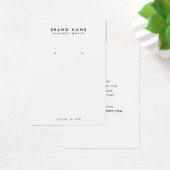 ミニマルモダンリストイヤリングディスプレイカード (デスク)