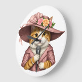 ミニマルモダンリストウォールクロックスタイリッシュ – ホームデコル ラージ壁時計 (傾斜)