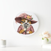 ミニマルモダンリストウォールクロックスタイリッシュ – ホームデコル ラージ壁時計 (ホーム)