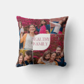 ミニマルモダンリストカスタマイズ枕 クッション (裏面)