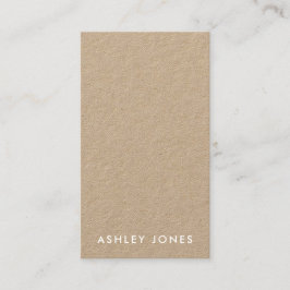 ミニマルモダンリストクラフト名刺 名刺