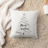 ミニマルモダンリストクリスマスツリー装飾用クッション クッション (ブランケット)