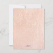 ミニマルモダンリストクリスマスファミリーフォトカード シーズンカード (裏面)