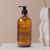 ミニマルモダンリストコスモ8オズ&12オズボトルラベル シール