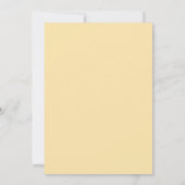 ミニマルモダンリストコーラルレッド金ゴールドビジネスディナー 招待状 (裏面)