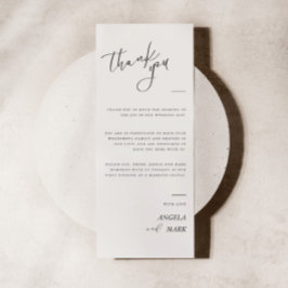 ミニマルモダンリストサンキューライク座席表