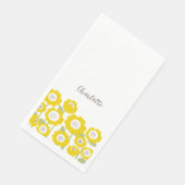 ミニマルモダンリストサンフラワーミニマル名前をカスタムする (コーナー)