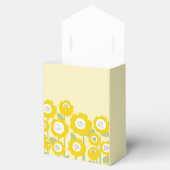 ミニマルモダンリストサンフラワーミニマル名前をカスタムする フェイバーボックス (オープン)