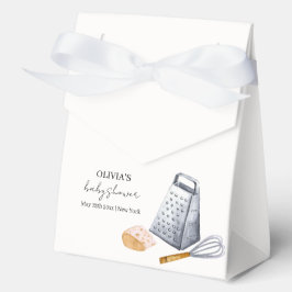 ミニマルモダンリストシェフキッチンベビーシャワー フェイバーボックス