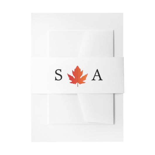 ミニマルモダンリストシック秋の結婚式 招待状ベリーバンド (正面例)