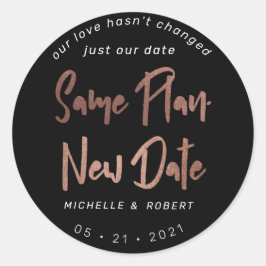 ミニマルモダンリストスクリプトの日付の変更 ラウンドシール