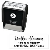 ミニマルモダンリストスクリプト名 – 差出人住所 セルフインキングスタンプ