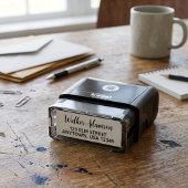 ミニマルモダンリストスクリプト名 – 差出人住所 セルフインキングスタンプ