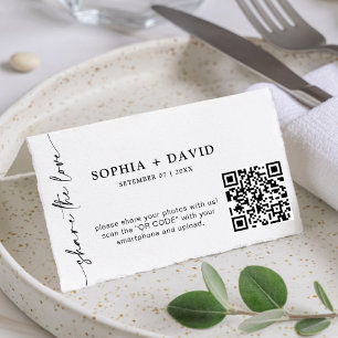 ミニマルモダンリストスクリプト愛QRコードをキャプチャ