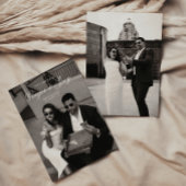 ミニマルモダンリストスクリプト結婚式の日付を保存 招待状