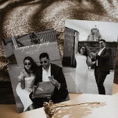 ミニマルモダンリストスクリプト結婚式の日付を保存 招待状