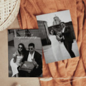 ミニマルモダンリストスクリプト結婚式の日付を保存 招待状