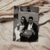 ミニマルモダンリストスクリプト結婚式の日付を保存 招待状