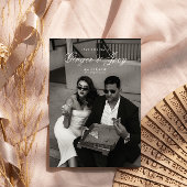 ミニマルモダンリストスクリプト結婚式の日付を保存 招待状