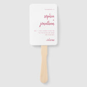 ミニマルモダンリストスクリプト | 結婚s ハンドファン (正面)