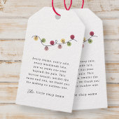 ミニマルモダンリストスモールビジネスホリデーサンキュー ギフトタグ