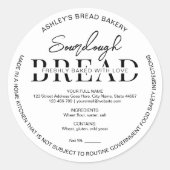 ミニマルモダンリストソー生地パンコテージ法 ラウンドシール (正面)